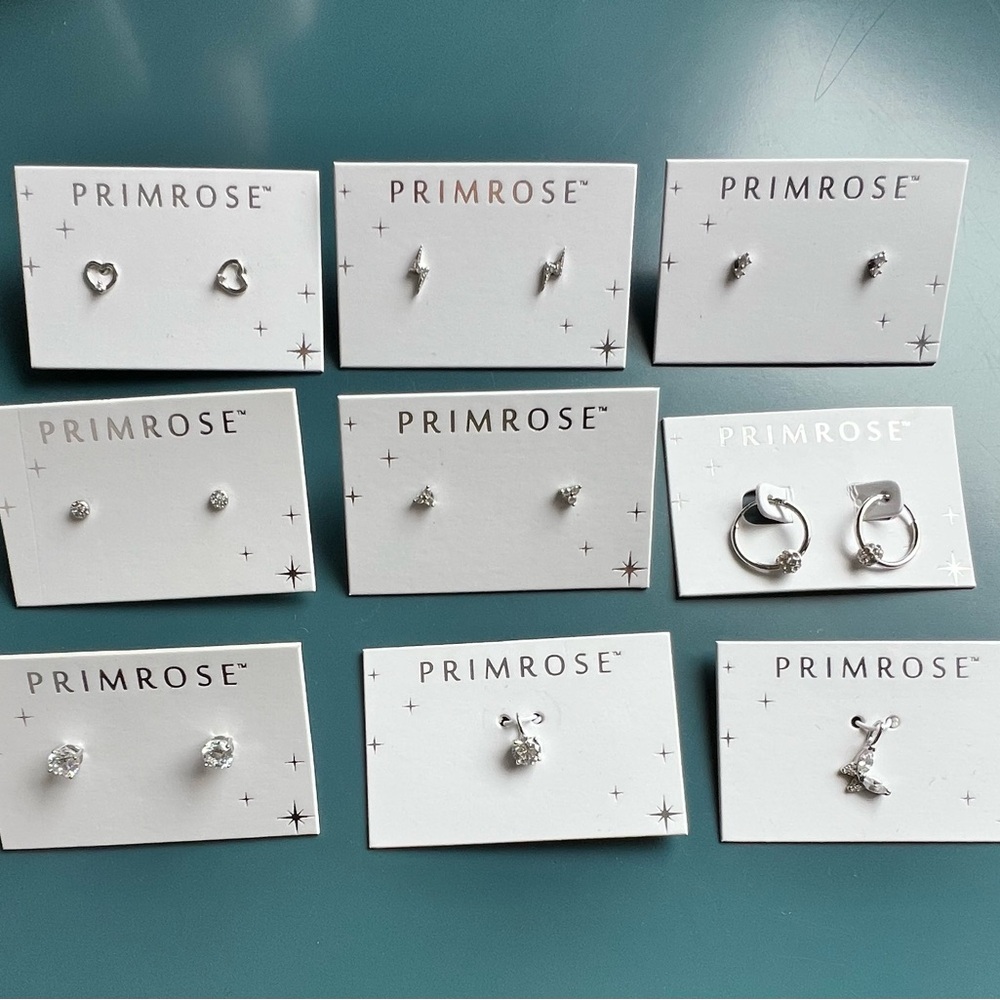 PRIMEROSE Earrings and Pendants NEW